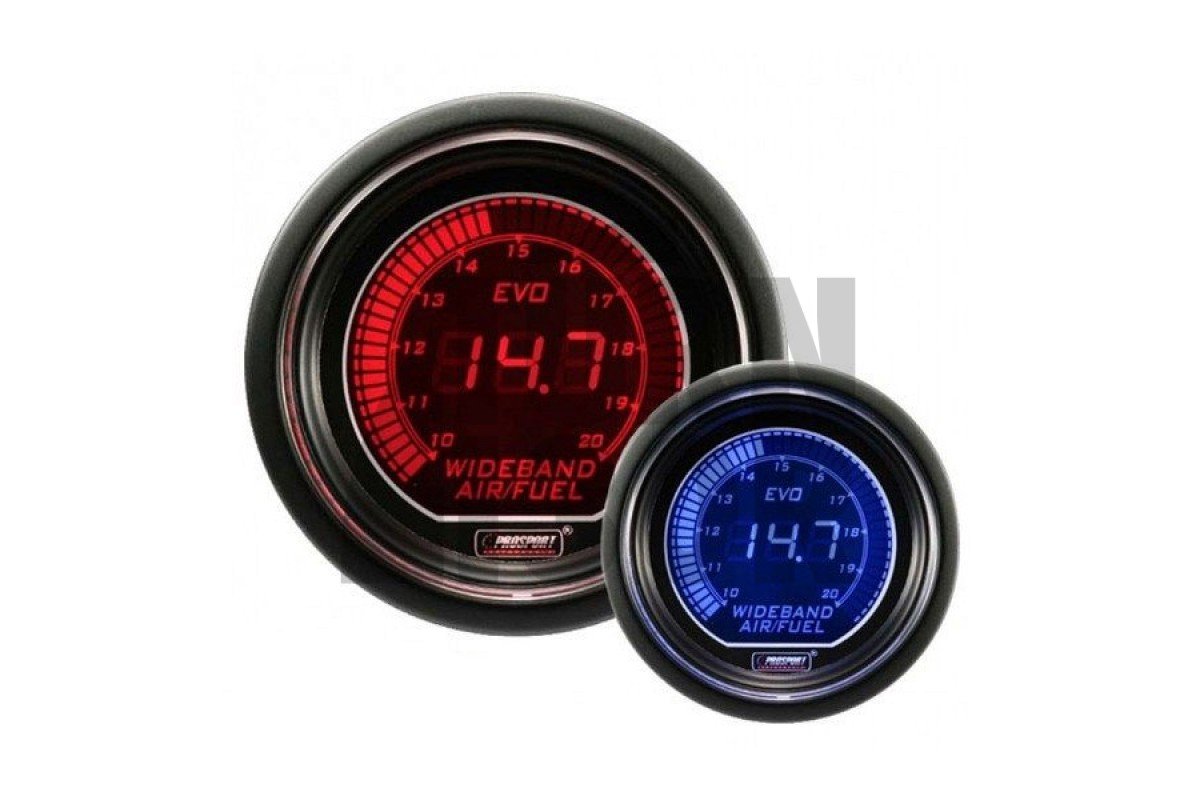 Zestaw Evo Wideband AFR czerwony / niebieski Prosport